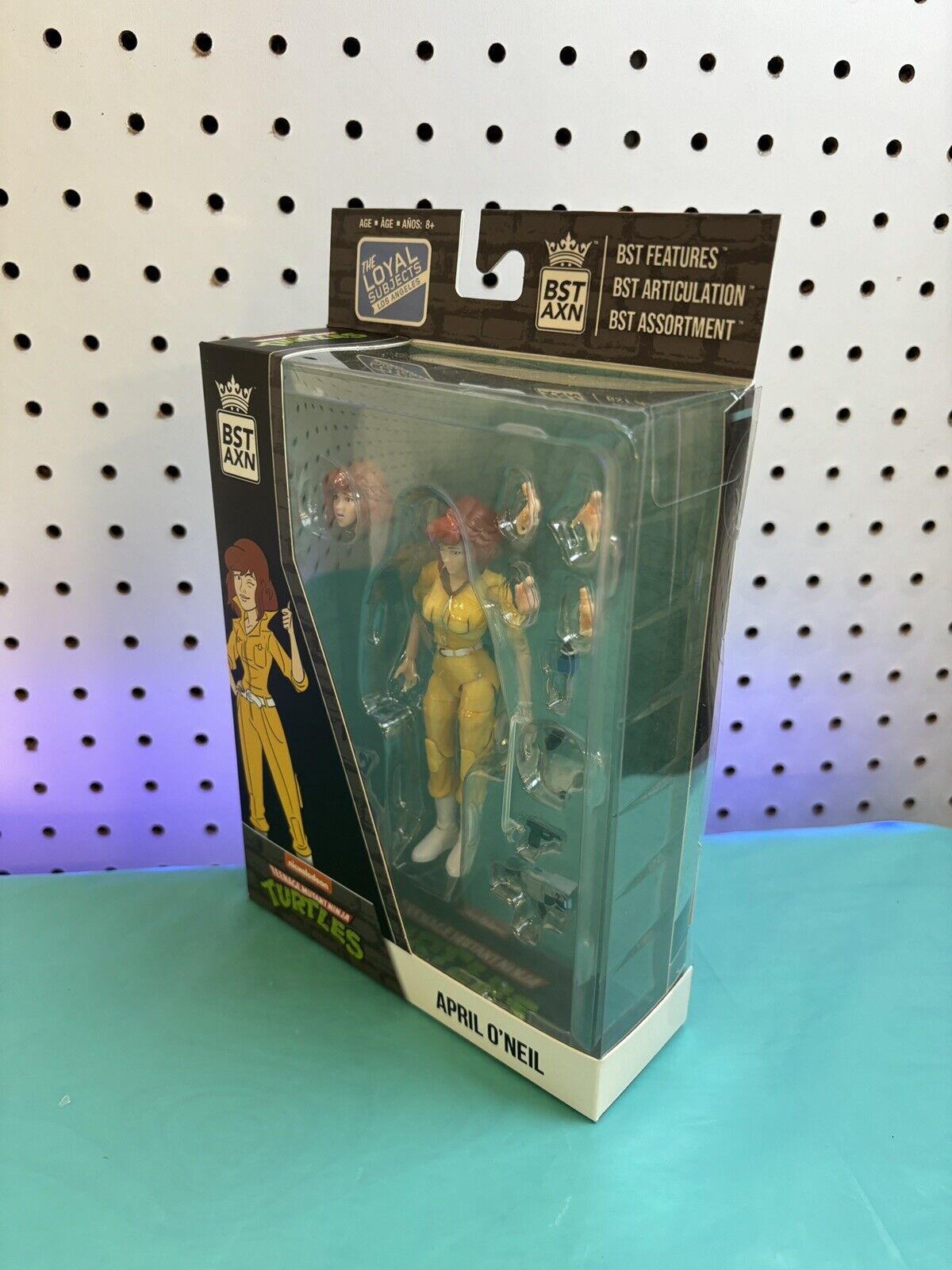 BST AXN Teenage Mutant Ninja Turtle April O'Neil TMNT Figure Loyal Subject