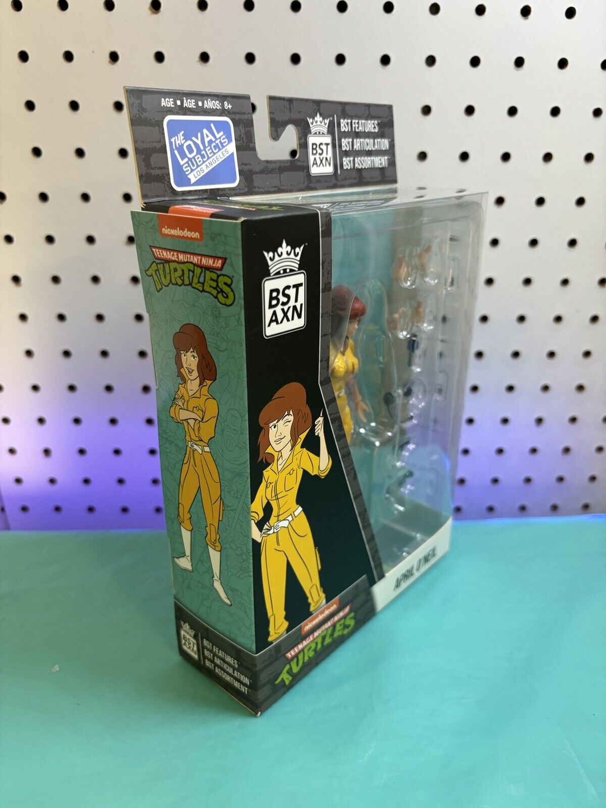 BST AXN Teenage Mutant Ninja Turtle April O'Neil TMNT Figure Loyal Subject
