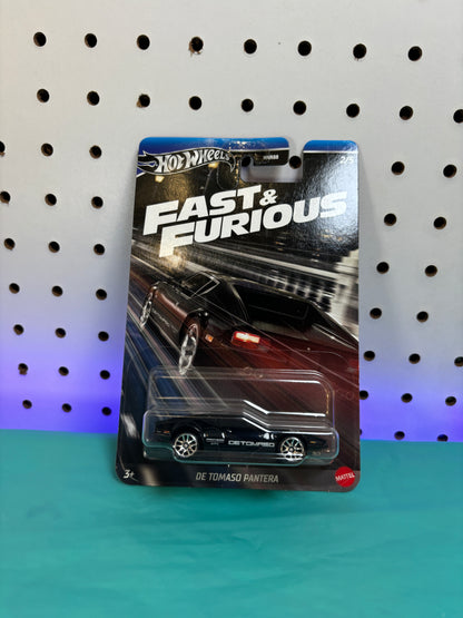 2024 Hot Wheels Fast & Furious Racing Series 2/5 De Tomaso Pantera.