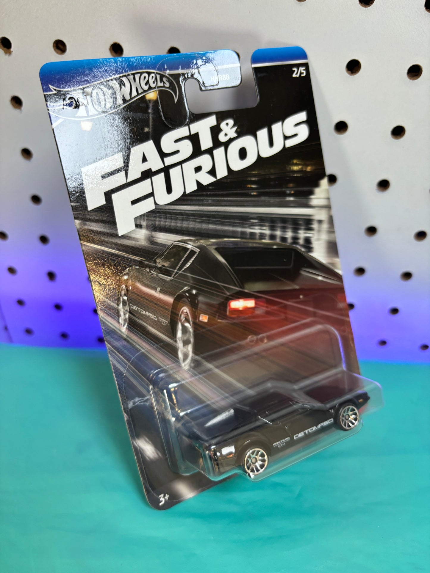 2024 Hot Wheels Fast & Furious Racing Series 2/5 De Tomaso Pantera.