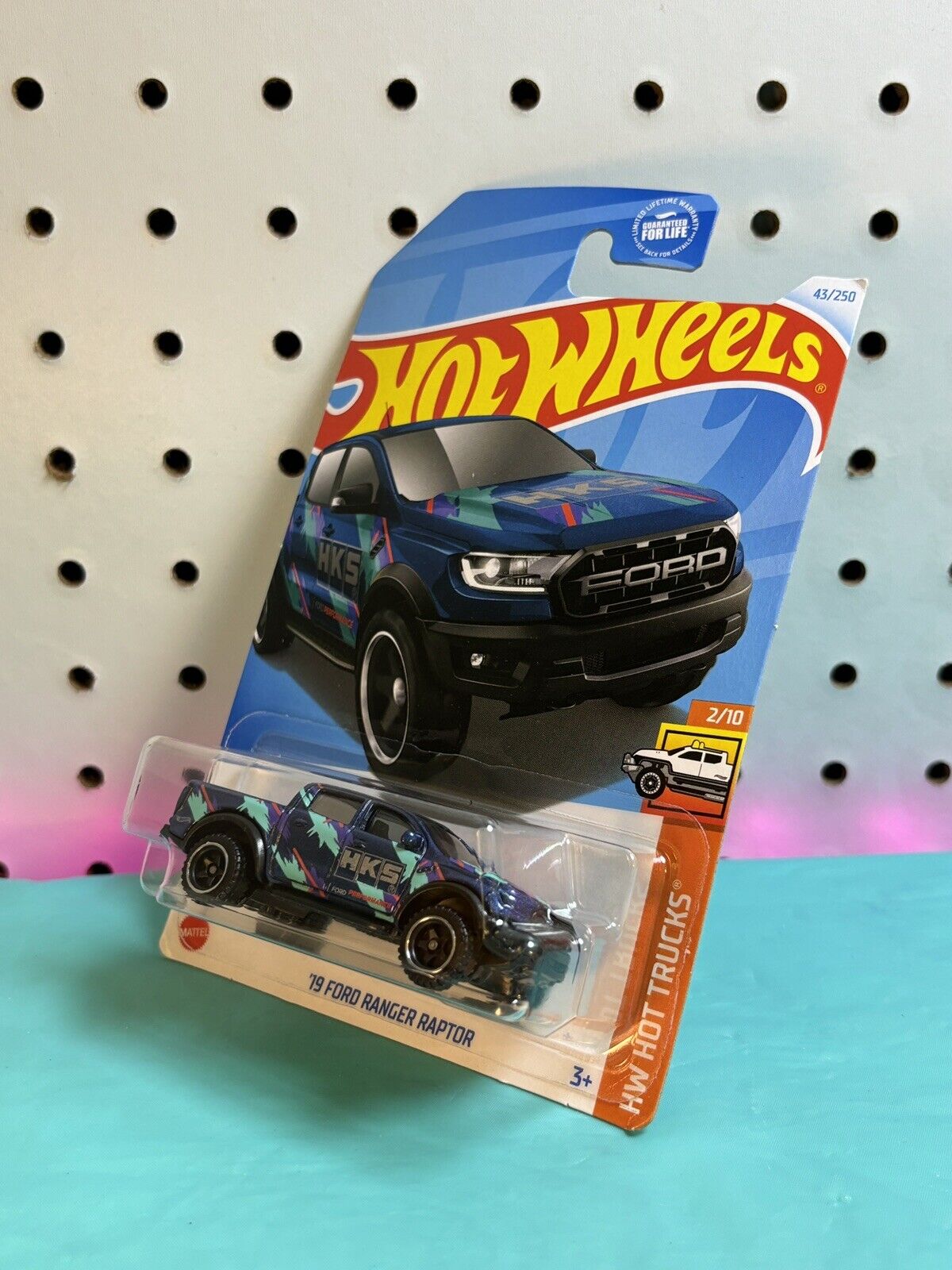 2024 Hot Wheels 19 Ford Ranger Raptor 2 10 Blue HW Hot Trucks 43 250 Collectibles Time Capsule