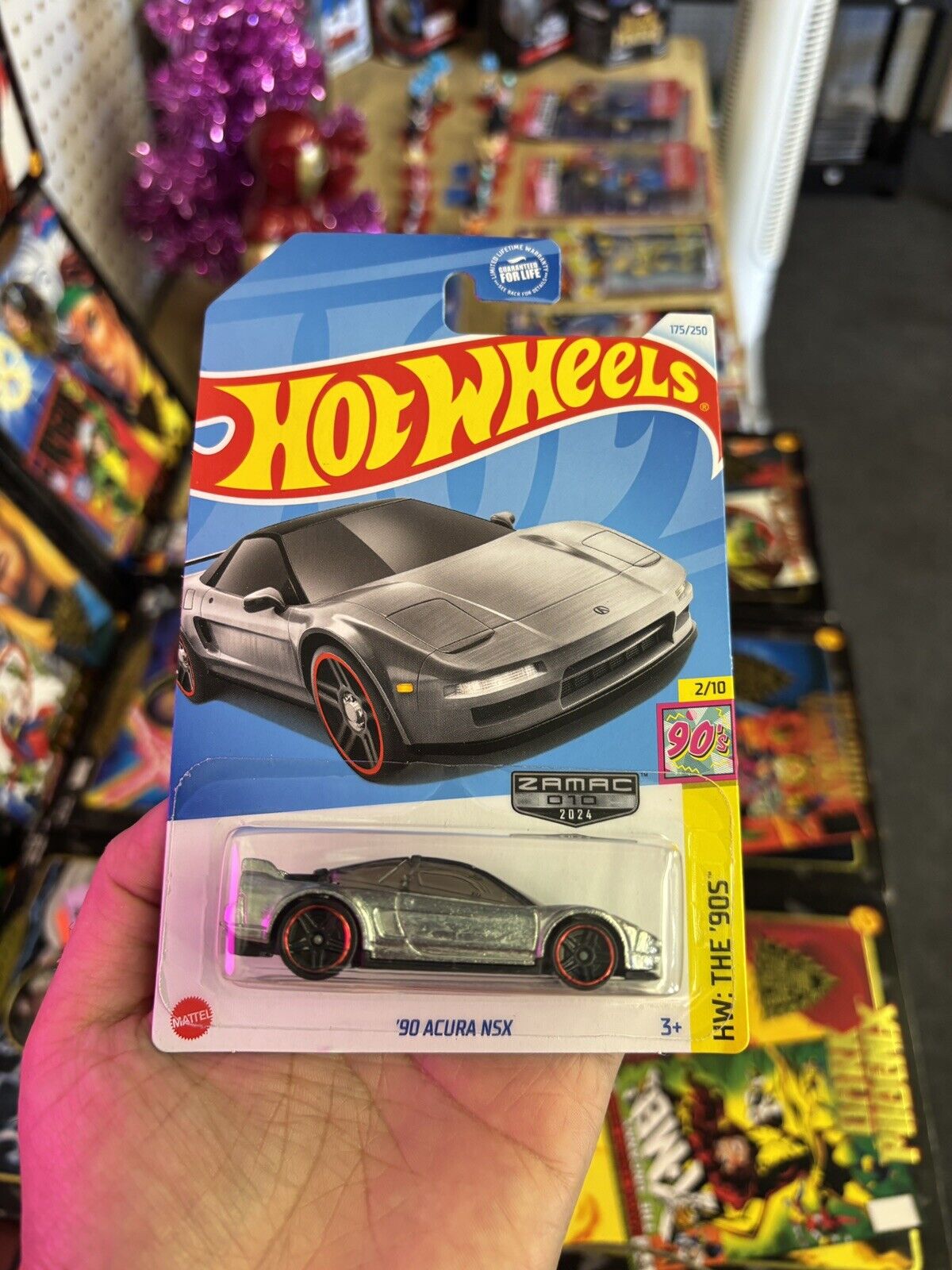 2024 HOT WHEELS -  ZAMAC '90 ACURA NSX