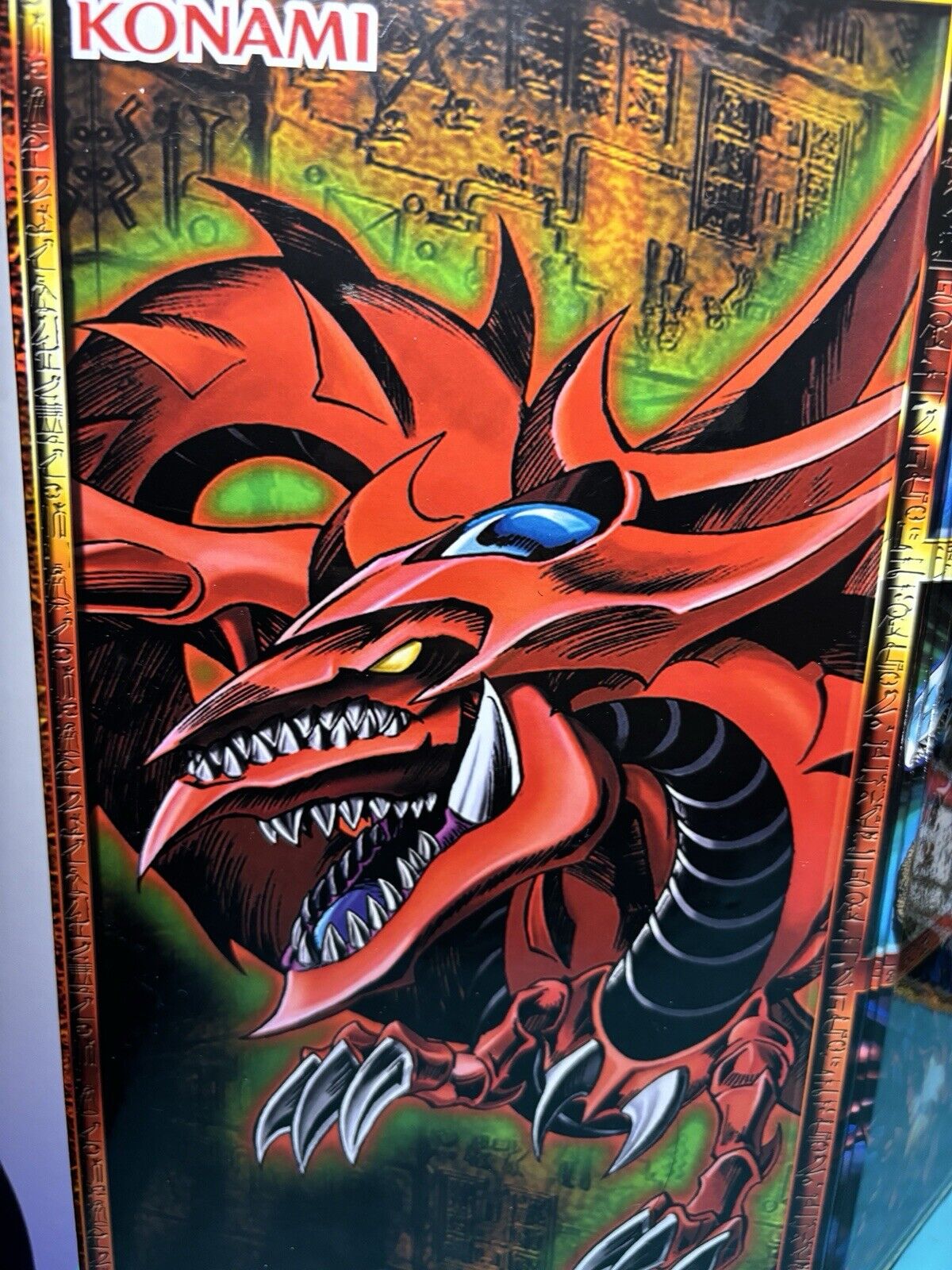 Vintage Shonen Jump Yu-Gi-Oh! Trading Card Game Folding Playing Mat/Board