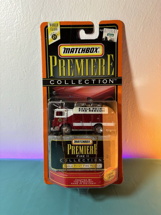 Vtg. ‘97 Matchbox Premiere Collection Fire II Eagle Point Fire Rescue Ltd. Ed.