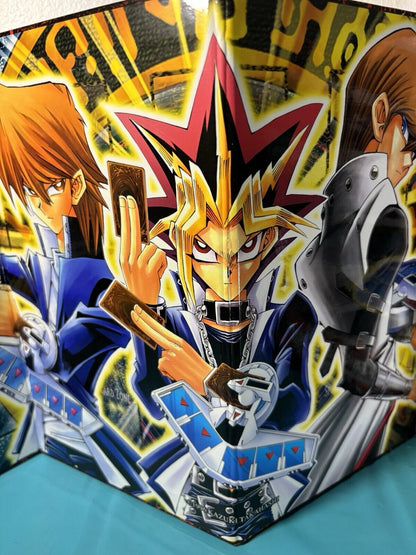 Vintage Shonen Jump Yu-Gi-Oh! Trading Card Game Folding Playing Mat/Board