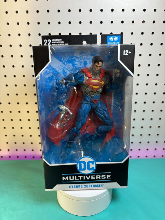 McFarlane DC Multiverse CYBORG SUPERMAN (New 52) 7” Action Fig.