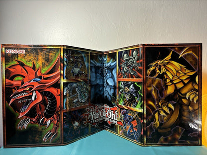 Vintage Shonen Jump Yu-Gi-Oh! Trading Card Game Folding Playing Mat/Board