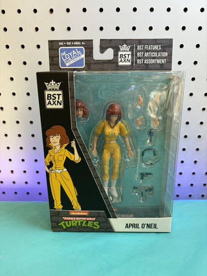 BST AXN Teenage Mutant Ninja Turtle April O'Neil TMNT Figure Loyal Subject