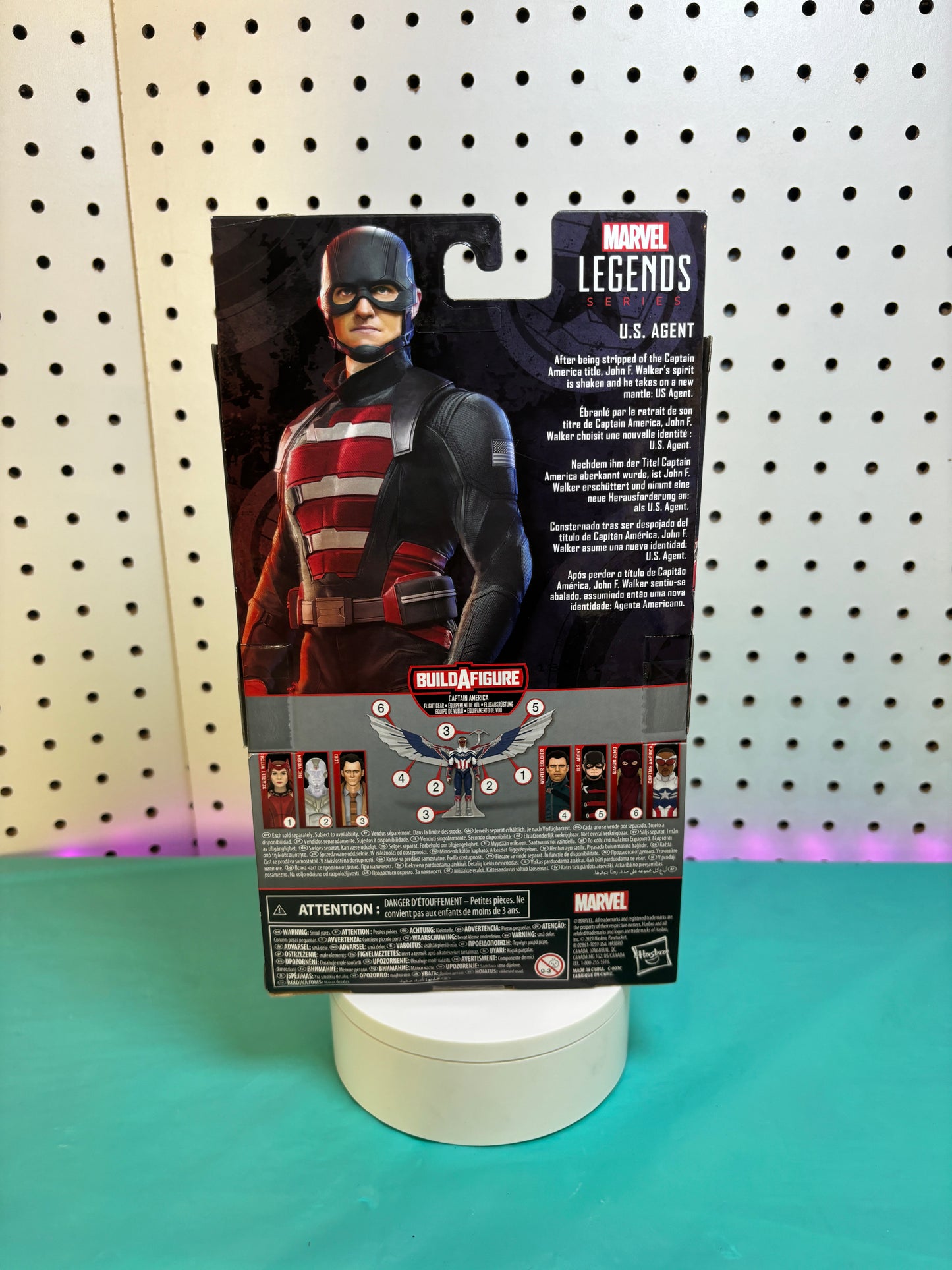 Marvel Legends Captain America John Walker: U.S. Agent 6" Action Figure